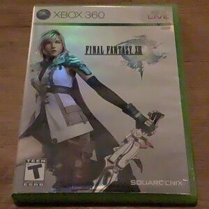 XBOX 360 FINAL FANTASY XIII XBOX LIVE VIDEO GAME DISCS 2 & 3 + CASE